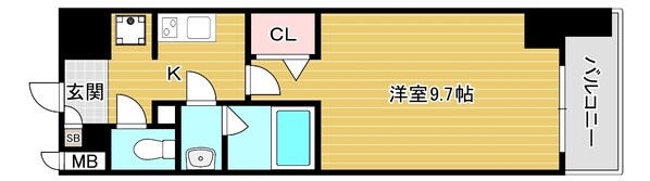 アリビオ大阪港の物件間取画像